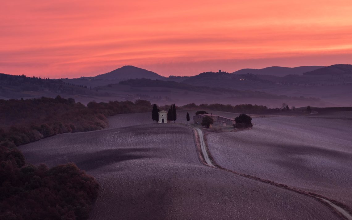 Val Orcia Toscana Nikon School Workshop Paesaggio Notturna Via Lattea Startrail 00027