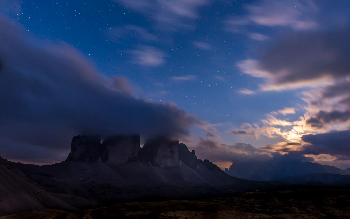 dolomiti nikon school workshop paesaggio notturna via lattea startrail 00005