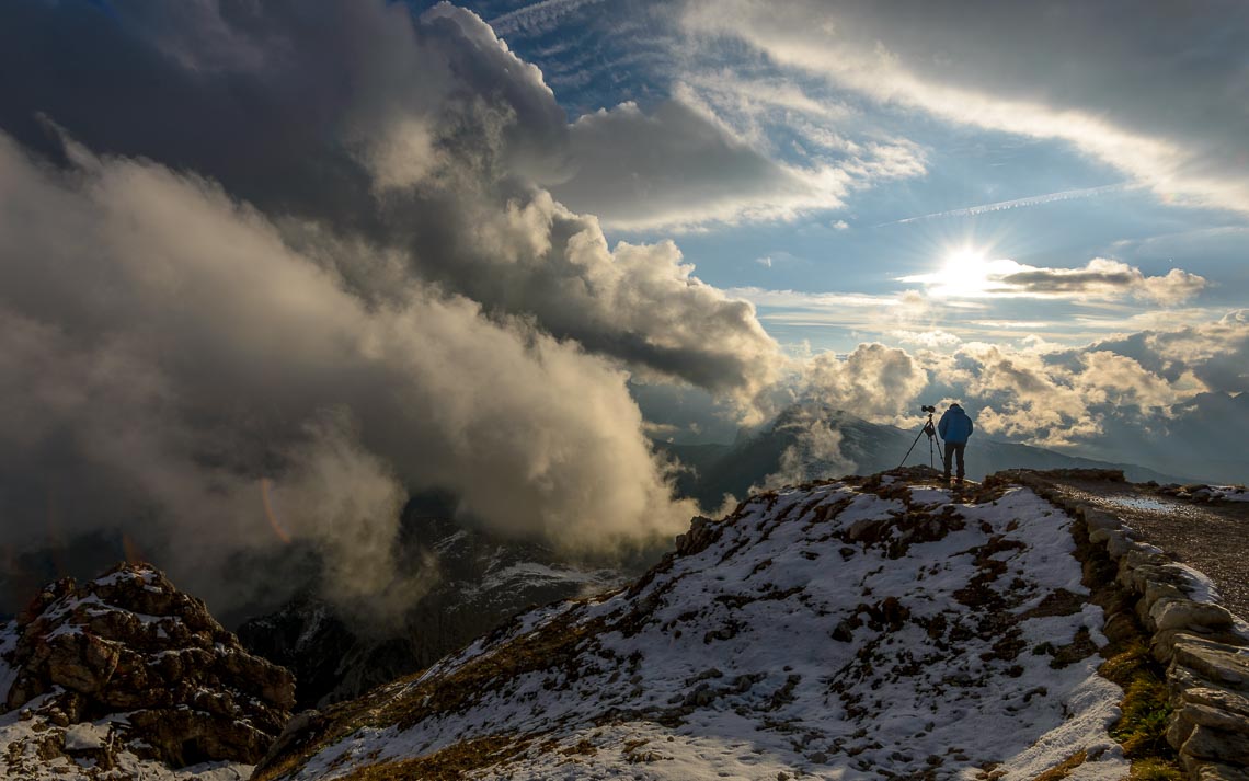 dolomiti rifugi nikon school workshop paesaggio notturna via lattea startrail 00040