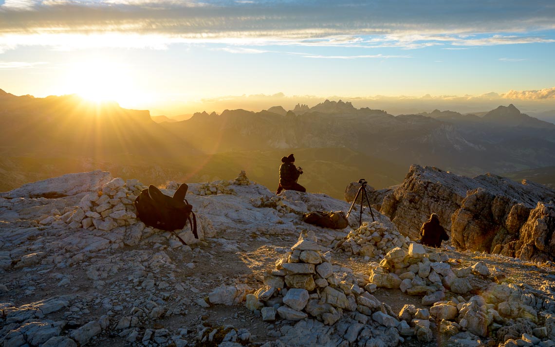 dolomiti rifugi nikon school workshop paesaggio notturna via lattea startrail 00046