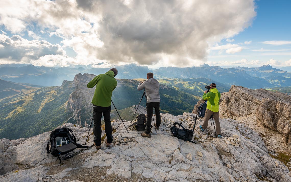 Dolomiti Rifugi Nikon School Workshop Paesaggio Notturna Via Lattea Startrail 00055