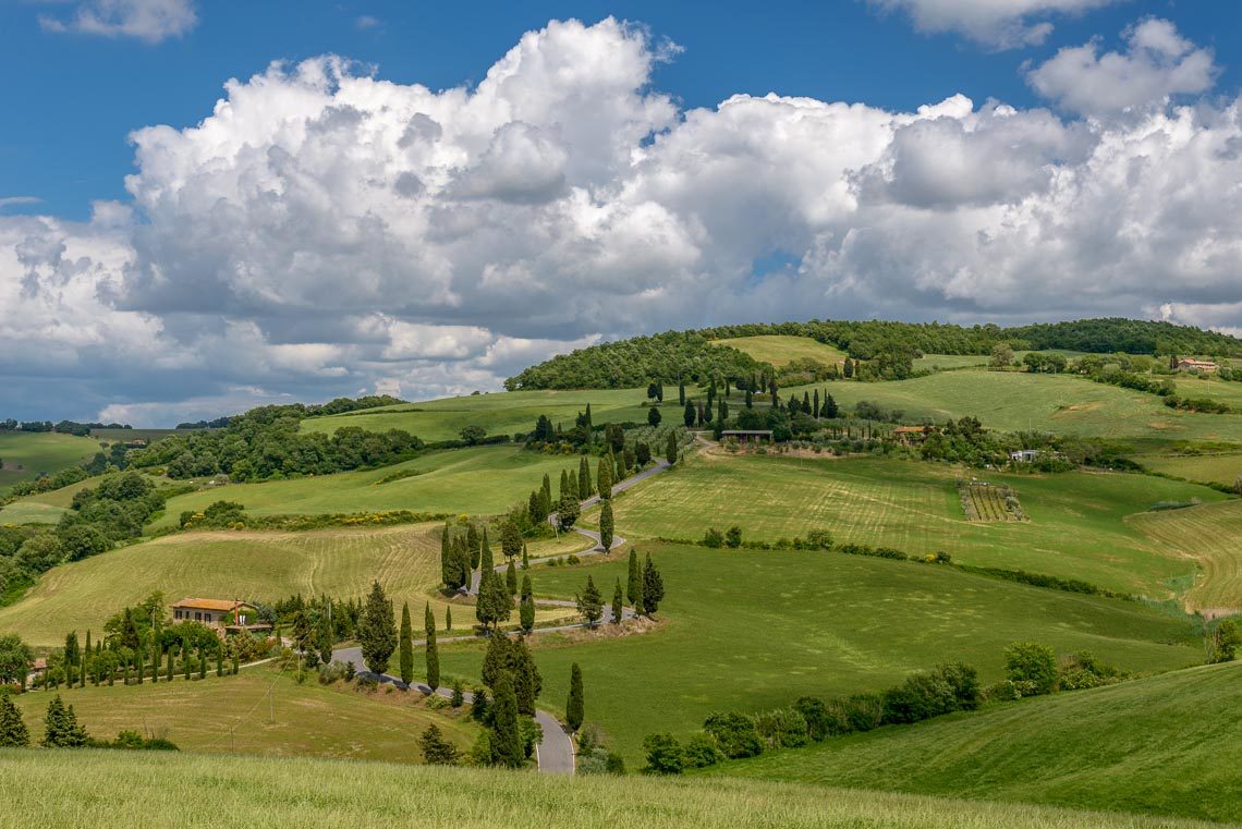 Val Orcia Toscana Nikon School Workshop Paesaggio Notturna Via Lattea Startrail 00077